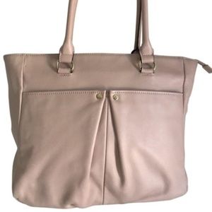 Tignanello Cream Leather Handbag MSRP $170